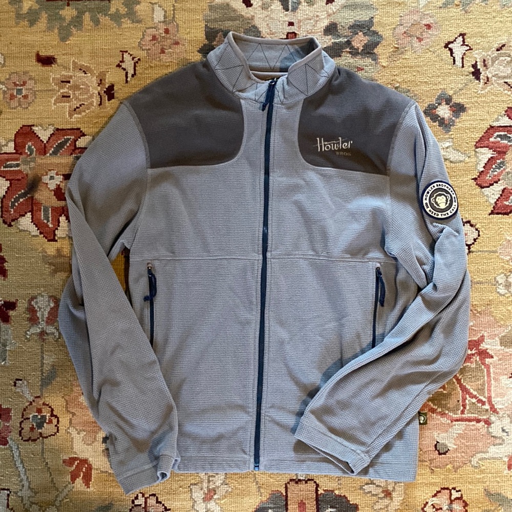 Howler Brothers Full Zip Polartec Sweater Medium